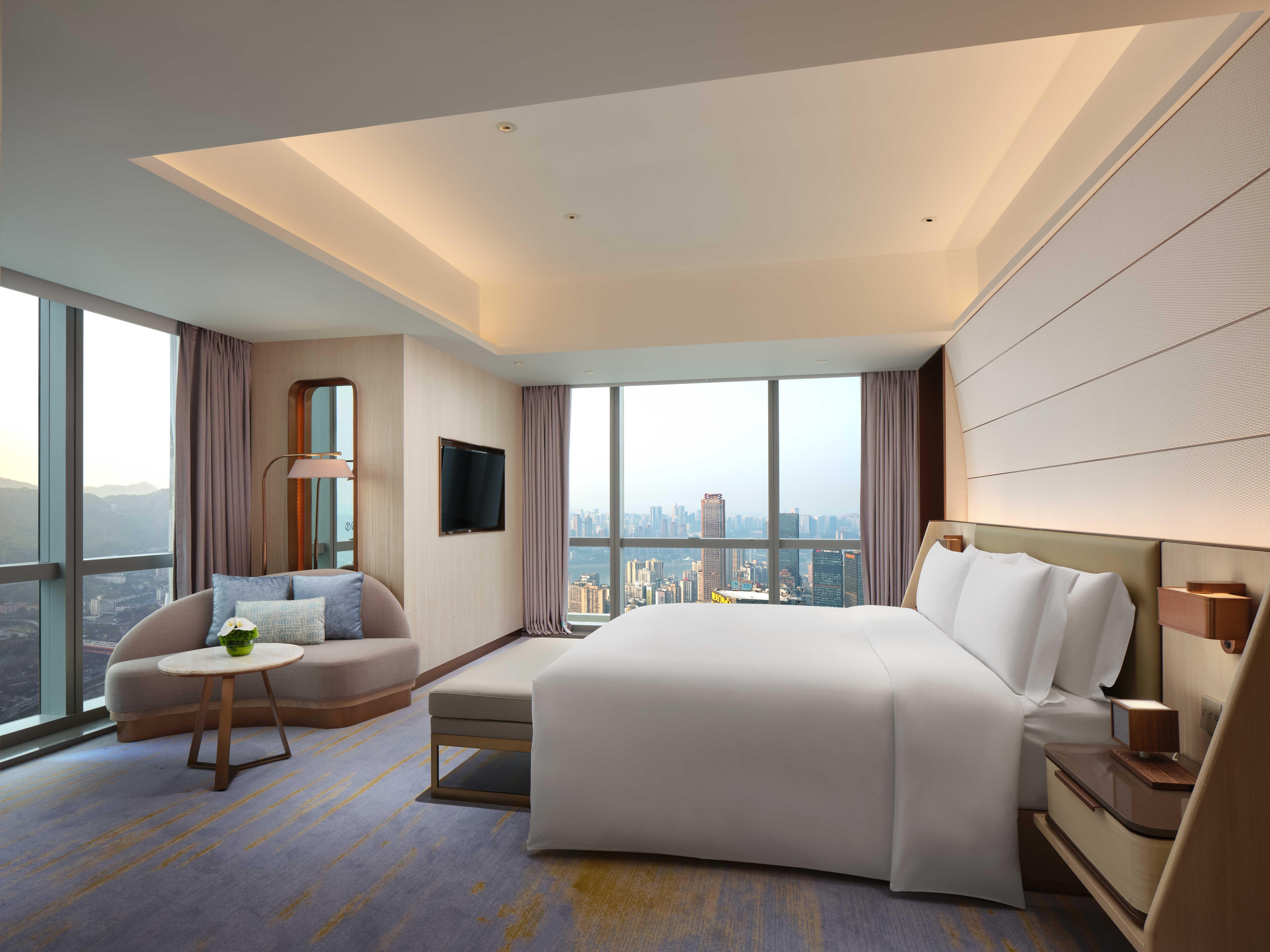 Intercontinental Chongqing Raffles City By Ihg Eksteriør billede