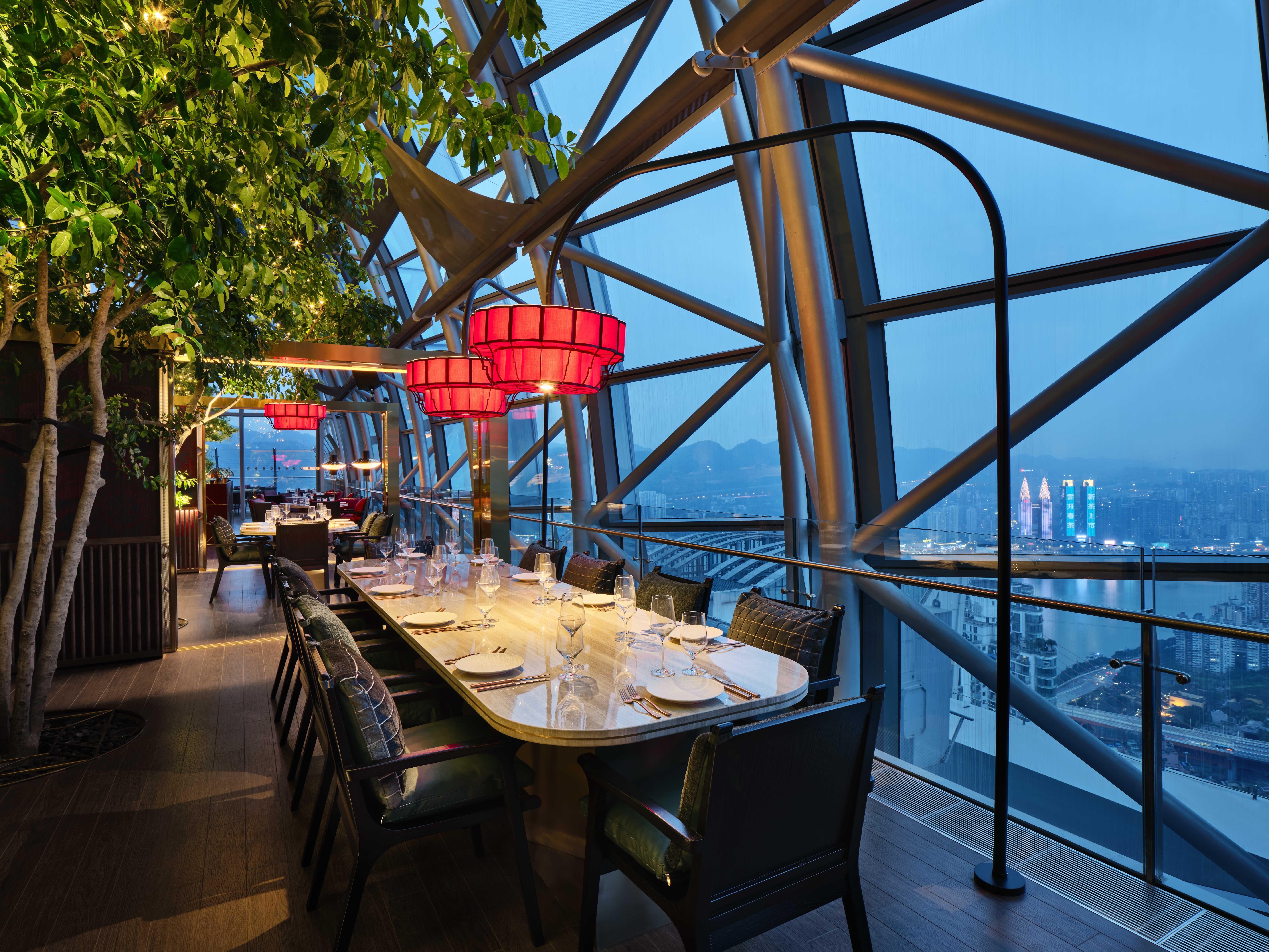 Intercontinental Chongqing Raffles City By Ihg Eksteriør billede
